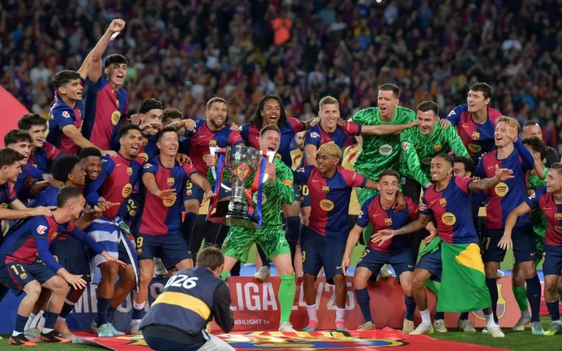 جدول مباريات برشلونة في الدوري الإسباني 2025-2026 والقنوات الناقلة